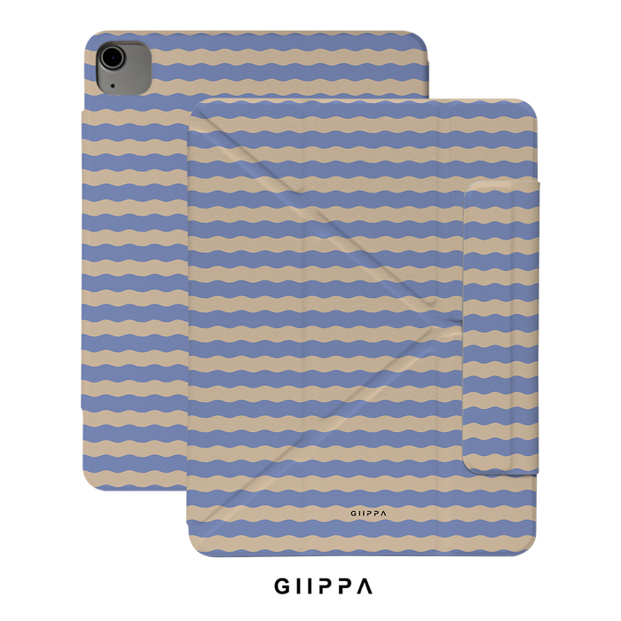GIIPPA LUNA CLIP PATTERNED MOMENTS Pastel Bliss Magnetic iPad Case