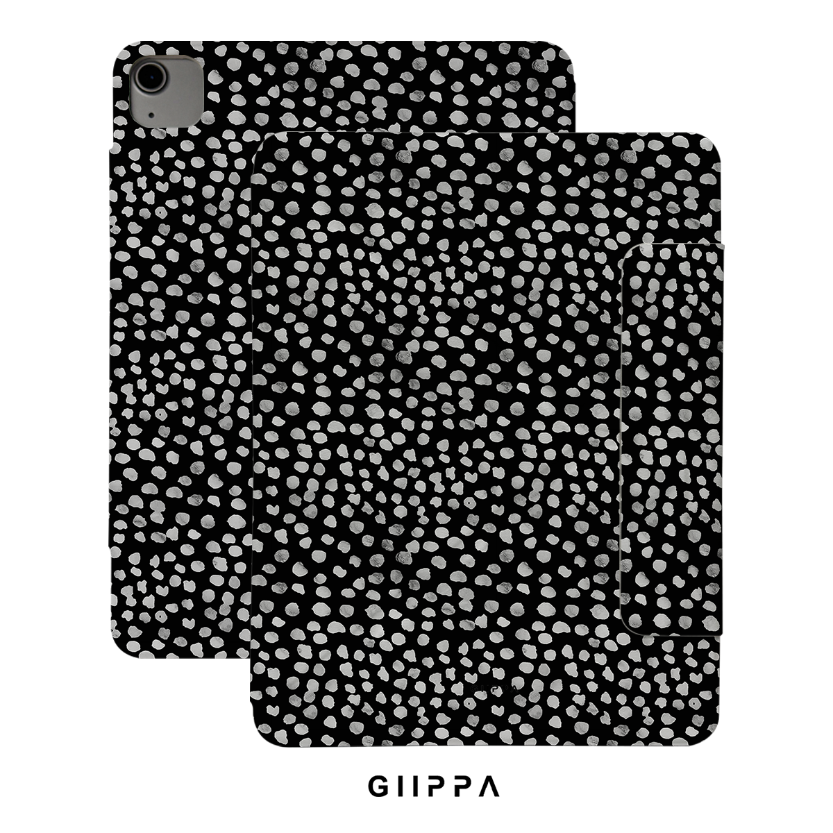 GIIPPA LUNA CLIP PATTERNED MOMENTS Midnight Whisper Magnetic iPad Case