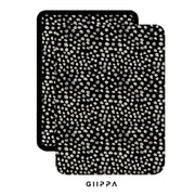 SATIN Kindle Case with Hand Strap | Midnight Whisper Patterned Moments | Soft Matte PU Protective Cover for Kindle Paperwhite & All Kindle Models, Secure One-Handed Reading Grip