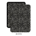 SATIN Kindle Case with Hand Strap | Midnight Whisper Patterned Moments | Soft Matte PU Protective Cover for Kindle Paperwhite & All Kindle Models, Secure One-Handed Reading Grip