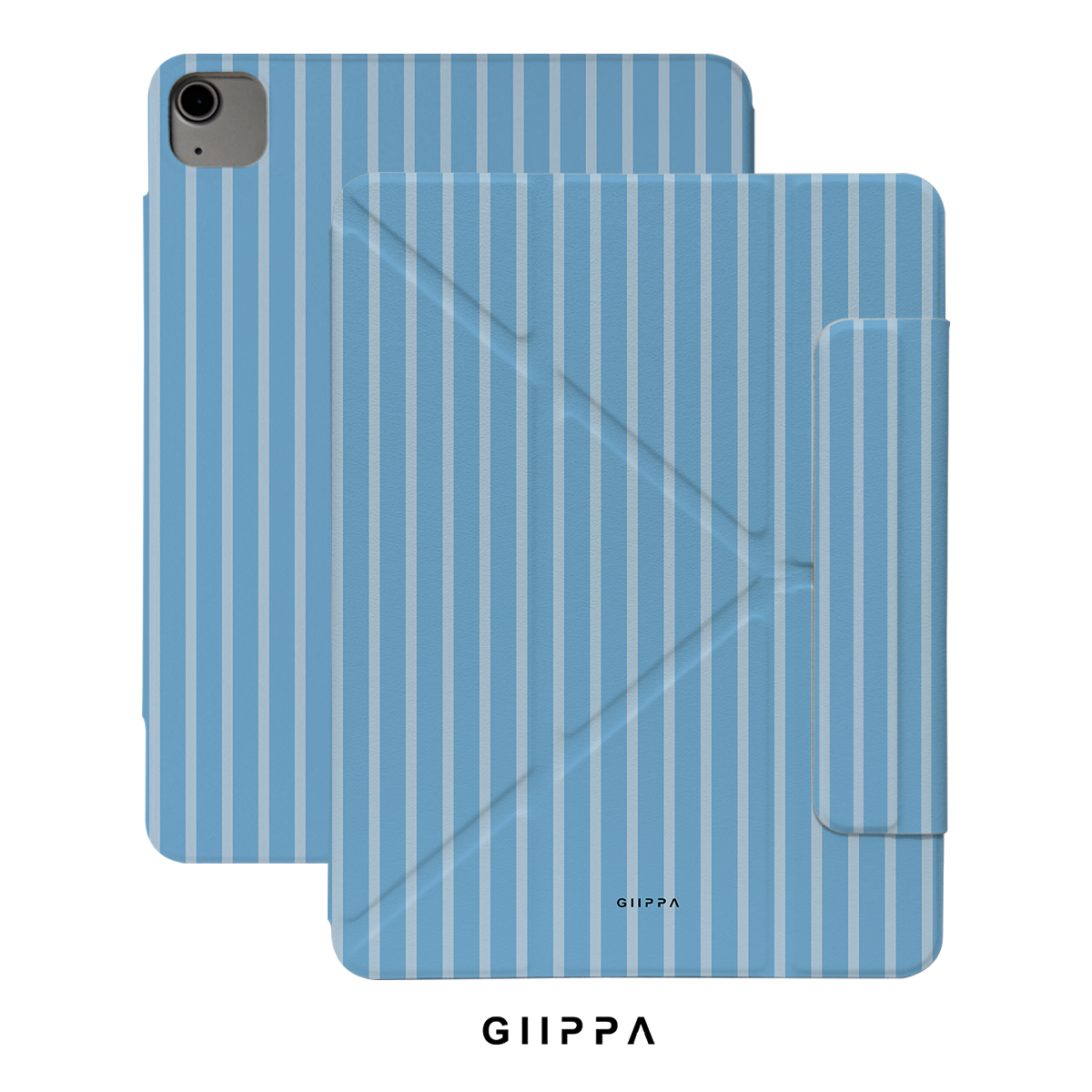 GIIPPA LUNA CLIP PATTERNED MOMENTS Mocha Soul Magnetic iPad Case