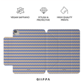 GIIPPA LUNA CLIP PATTERNED MOMENTS Pastel Bliss Magnetic iPad Case