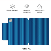 GIIPPA LUNA CLIP PATTERNED MOMENTS Ocean Joy Magnetic iPad Case