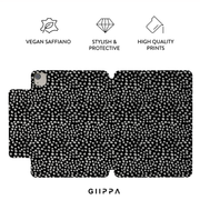 GIIPPA LUNA CLIP PATTERNED MOMENTS Midnight Whisper Magnetic iPad Case