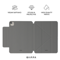 GIIPPA LUNA CLIP PATTERNED MOMENTS Urban Calm Magnetic iPad Case