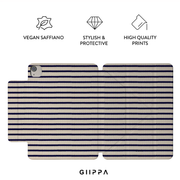GIIPPA LUNA CLIP PATTERNED MOMENTS Lavender Slow Magnetic iPad Case