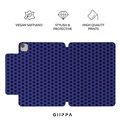 GIIPPA LUNA CLIP PATTERNED MOMENTS Blue Cheer Magnetic iPad Case