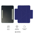 GIIPPA YARA FOLD Detachable Magnetic iPad Case Patterned Moments Dusk Serene Moody Royal Blue Base Burgundy Large Retro Polka Dot Dual Buckle Split Magnetic Dark Aesthetic Protective Cover For All iPad Generations