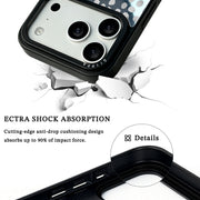 GIIPPA Silver Irregular Water Drop Spot Mirror TPU Case