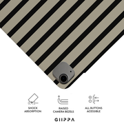 GIIPPA LUNA CLIP PATTERNED MOMENTS Neutral Poise Magnetic iPad Case