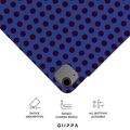 GIIPPA LUNA CLIP PATTERNED MOMENTS Blue Cheer Magnetic iPad Case