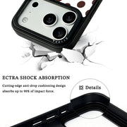 GIIPPA Matte White Chocolate Big Polka Dot Shockproof Phone Case For iPhone 11/11 Pro/11 Pro Max/12 Pro Max/13 Pro/13 Pro Max/14 Plus/14 Pro/14 Pro Max/15/15 Plus/15 Pro/15 Pro Max/16/16 Plus/16 Pro/16 Pro Max/16E/17/17 Air/17 Pro/17 Pro Max