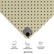 GIIPPA LUNA CLIP PATTERNED MOMENTS Honey Hour Magnetic iPad Case