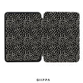 SATIN Kindle Case with Hand Strap | Midnight Whisper Patterned Moments | Soft Matte PU Protective Cover for Kindle Paperwhite & All Kindle Models, Secure One-Handed Reading Grip
