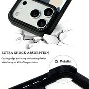 GIIPPA Patterned Moments Midnight Whisper Minimal Cream Beige Large Polka Dot Mirror TPU Shockproof Phone Case Big Lens Cover For iPhone 11–17 All Models