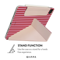 GIIPPA LUNA CLIP PATTERNED MOMENTS Petal Soft Magnetic iPad Case