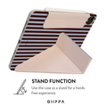 GIIPPA LUNA CLIP PATTERNED MOMENTS Café Wander Magnetic iPad Case