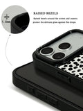 GIIPPA Patterned Moments Midnight Whisper Burgundy Silver Wide Horizontal Stripe Mirror TPU Shockproof Phone Case Large Lens Frame Cover For iPhone Full Series