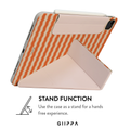 GIIPPA LUNA CLIP PATTERNED MOMENTS Sunset Glow Magnetic iPad Case