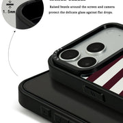 GIIPPA Patterned Moments Midnight Whisper Black Irregular Watercolor Leopard Spot Mirror TPU Shockproof Phone Case Large Lens Frame Protective Cover For iPhone Full Series