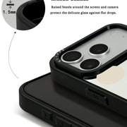 GIIPPA Patterned Moments Midnight Whisper Minimal Cream Beige Large Polka Dot Mirror TPU Shockproof Phone Case Big Lens Cover For iPhone 11–17 All Models