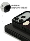 GIIPPA Matte Black Base Cream Big Polka Dot Shockproof Phone Case For iPhone 11/11 Pro/11 Pro Max/12 Pro Max/13 Pro/13 Pro Max/14 Plus/14 Pro/14 Pro Max/15/15 Plus/15 Pro/15 Pro Max/16/16 Plus/16 Pro/16 Pro Max/16E/17/17 Air/17 Pro/17 Pro Max