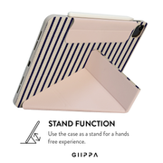 GIIPPA LUNA CLIP PATTERNED MOMENTS Lavender Slow Magnetic iPad Case