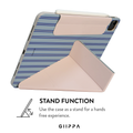 GIIPPA LUNA CLIP PATTERNED MOMENTS Misty Peace Magnetic iPad Case