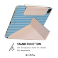 GIIPPA LUNA CLIP PATTERNED MOMENTS Velvet Date Magnetic iPad Case