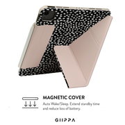 GIIPPA LUNA CLIP PATTERNED MOMENTS Midnight Whisper Magnetic iPad Case