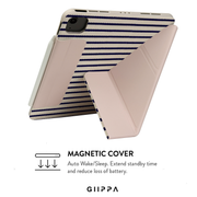 GIIPPA LUNA CLIP PATTERNED MOMENTS Lavender Slow Magnetic iPad Case
