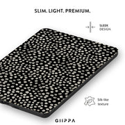 SATIN Kindle Case with Hand Strap | Midnight Whisper Patterned Moments | Soft Matte PU Protective Cover for Kindle Paperwhite & All Kindle Models, Secure One-Handed Reading Grip