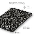 SATIN Kindle Case with Hand Strap | Midnight Whisper Patterned Moments | Soft Matte PU Protective Cover for Kindle Paperwhite & All Kindle Models, Secure One-Handed Reading Grip
