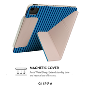 GIIPPA LUNA CLIP PATTERNED MOMENTS Ocean Joy Magnetic iPad Case