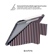 GIIPPA YARA FOLD Detachable Magnetic iPad Case Patterned Moments Gentle Hush Cream Base Hand Drawn Irregular Neutral Spot Minimal Leopard Print Dual Buckle Split Magnetic Soft Protective Cover For All iPad Mini Air Pro