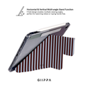 GIIPPA YARA FOLD Detachable Magnetic iPad Case Patterned Moments Gentle Hush Cream Base Hand Drawn Irregular Neutral Spot Minimal Leopard Print Dual Buckle Split Magnetic Soft Protective Cover For All iPad Mini Air Pro