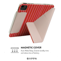 GIIPPA LUNA CLIP PATTERNED MOMENTS Blush Spark Magnetic iPad Case