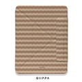 GIIPPA LUNA CLIP PATTERNED MOMENTS Latte Hug Magnetic iPad Case