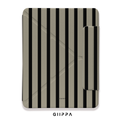 GIIPPA LUNA CLIP PATTERNED MOMENTS Neutral Poise Magnetic iPad Case