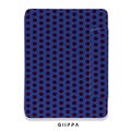 GIIPPA LUNA CLIP PATTERNED MOMENTS Blue Cheer Magnetic iPad Case