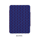 GIIPPA YARA FOLD Detachable Magnetic iPad Case Patterned Moments Dusk Serene Moody Royal Blue Base Burgundy Large Retro Polka Dot Dual Buckle Split Magnetic Dark Aesthetic Protective Cover For All iPad Generations