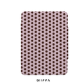 GIIPPA YARA FOLD Detachable Magnetic iPad Case Patterned Moments Blush Spark Nude Pink Base Chocolate Large Polka Dot Dual Buckle Split Magnetic Cover For All iPad Mini Air Pro