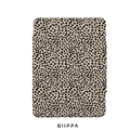 GIIPPA YARA FOLD Detachable Magnetic iPad Case Patterned Moments Velvet Date Dusty Mauve Burgundy Wide Velvet Tone Horizontal Stripe Dual Pull Buckle Split Magnetic Vintage Romantic Protective Shell For All iPad Models