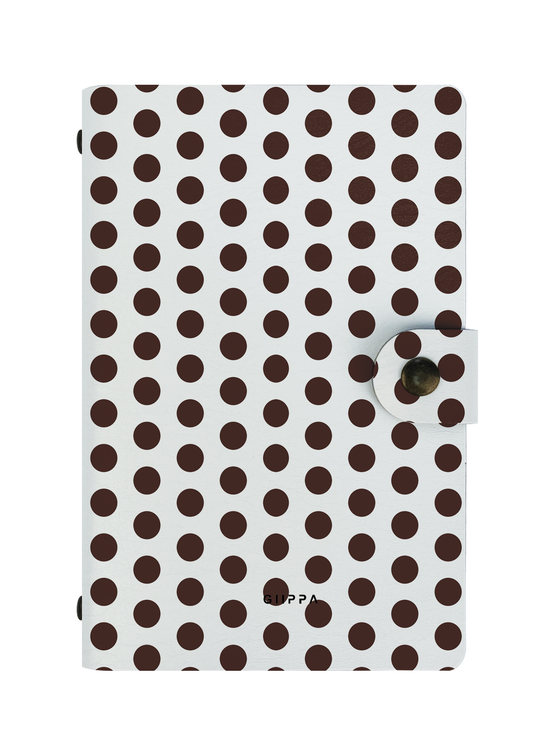Patterned Moments Afternoon Warmth Dotted Snap Closure Notebook image 1