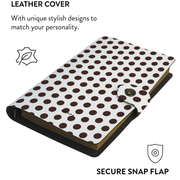 Patterned Moments Afternoon Warmth Dotted Snap Closure Notebook image 3
