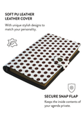 Patterned Moments Afternoon Warmth Dotted Snap Closure Notebook image 3