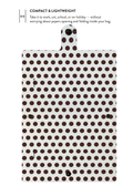 Patterned Moments Afternoon Warmth Dotted Snap Closure Notebook image 4