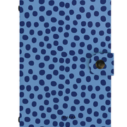 Patterned Moments Coastal Breeze Dotted Snap Closure Notebook image 1