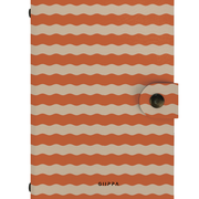 Patterned Moments Sunset Glow Striped Snap Closure Notebook image 1