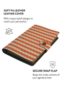 Patterned Moments Sunset Glow Striped Snap Closure Notebook image 3